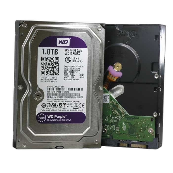 هارددیسک اینترنال وسترن دیجیتال مدل Purple WD10PURZ